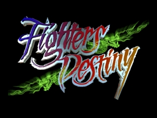 Fighters Destiny (Europe) Title Screen